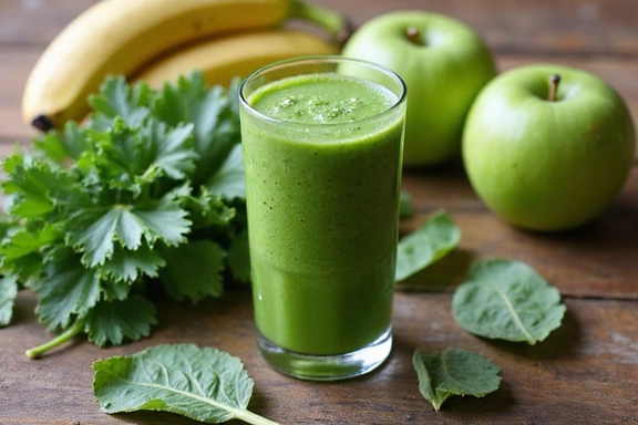 Green smoothie ingredients